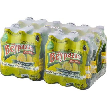 Beypazarı Limon Aromalı Maden Suyu 200 ml x 24 Adet