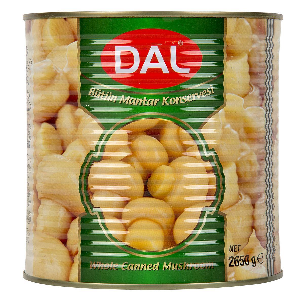 Dal Mantar Bütün Konserve 2650 Gr