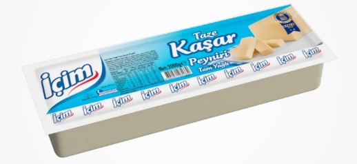 İçim Kaşar Peyniri 2 Kg Baton