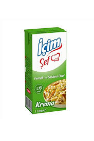 İçim Şef Yemeklik Krema 1 LT x 12 ADET
