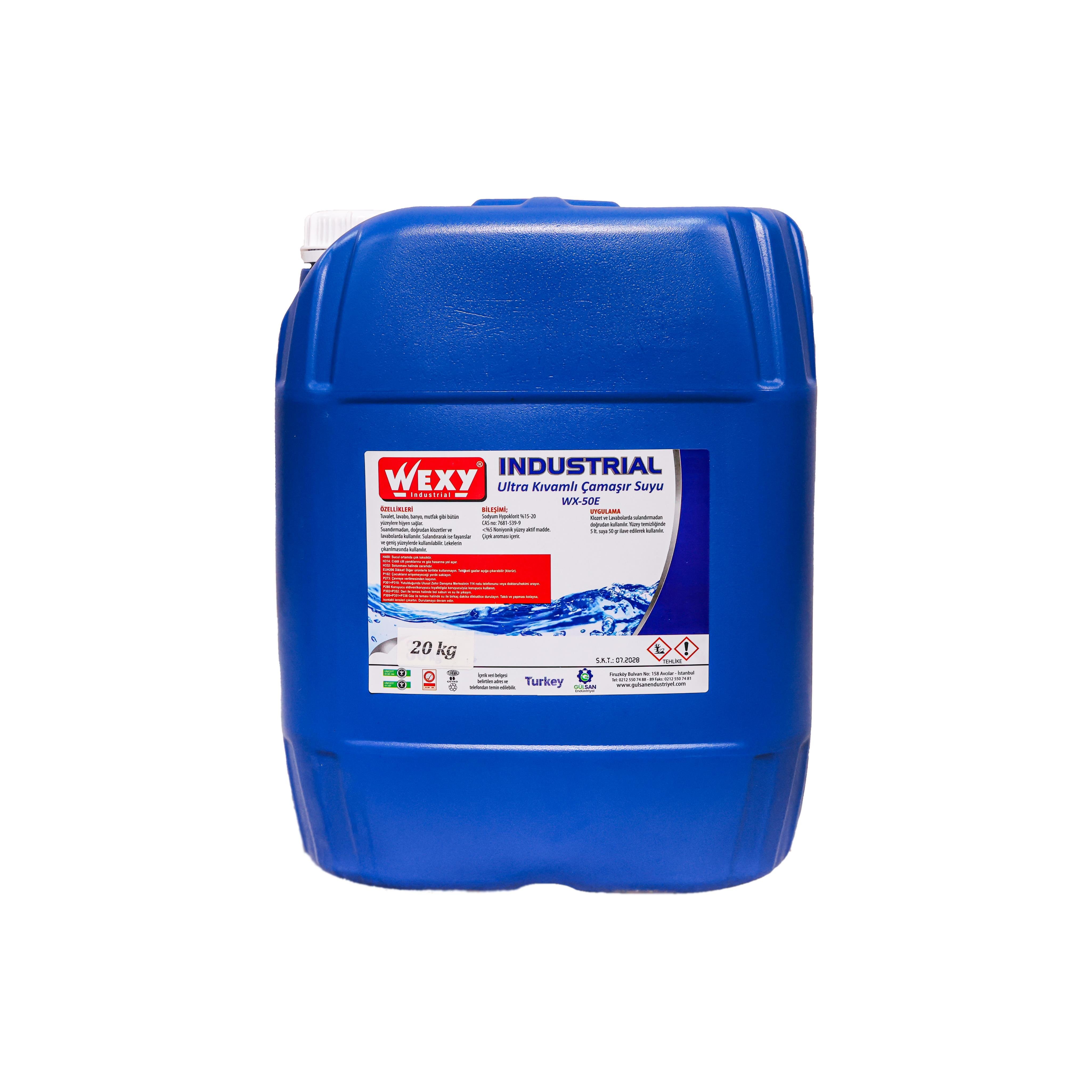 Wexy Kıvamlı Çamaşır Suyu 20 Lt