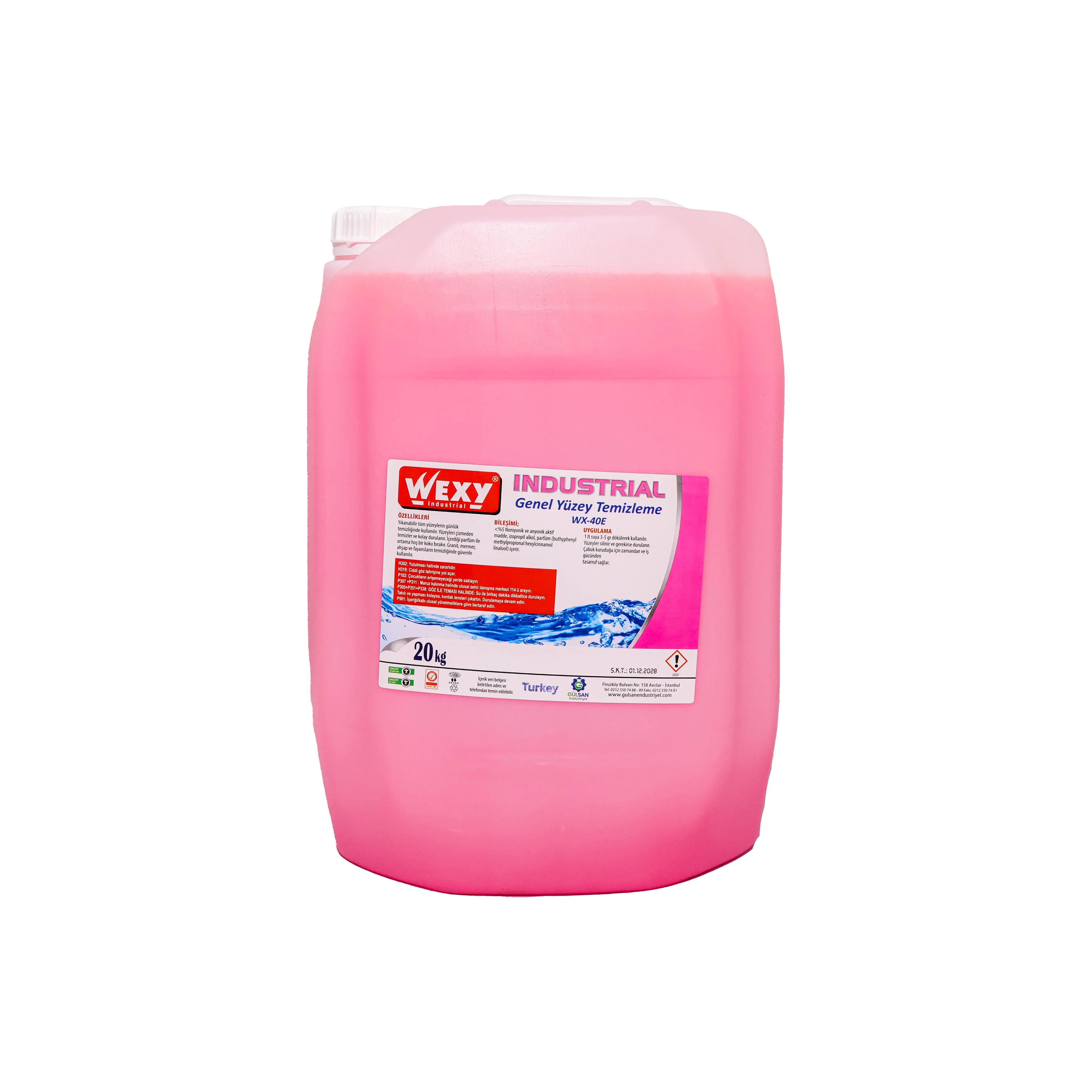 Wexy Yüzey Temizleme Pembe 20 Lt