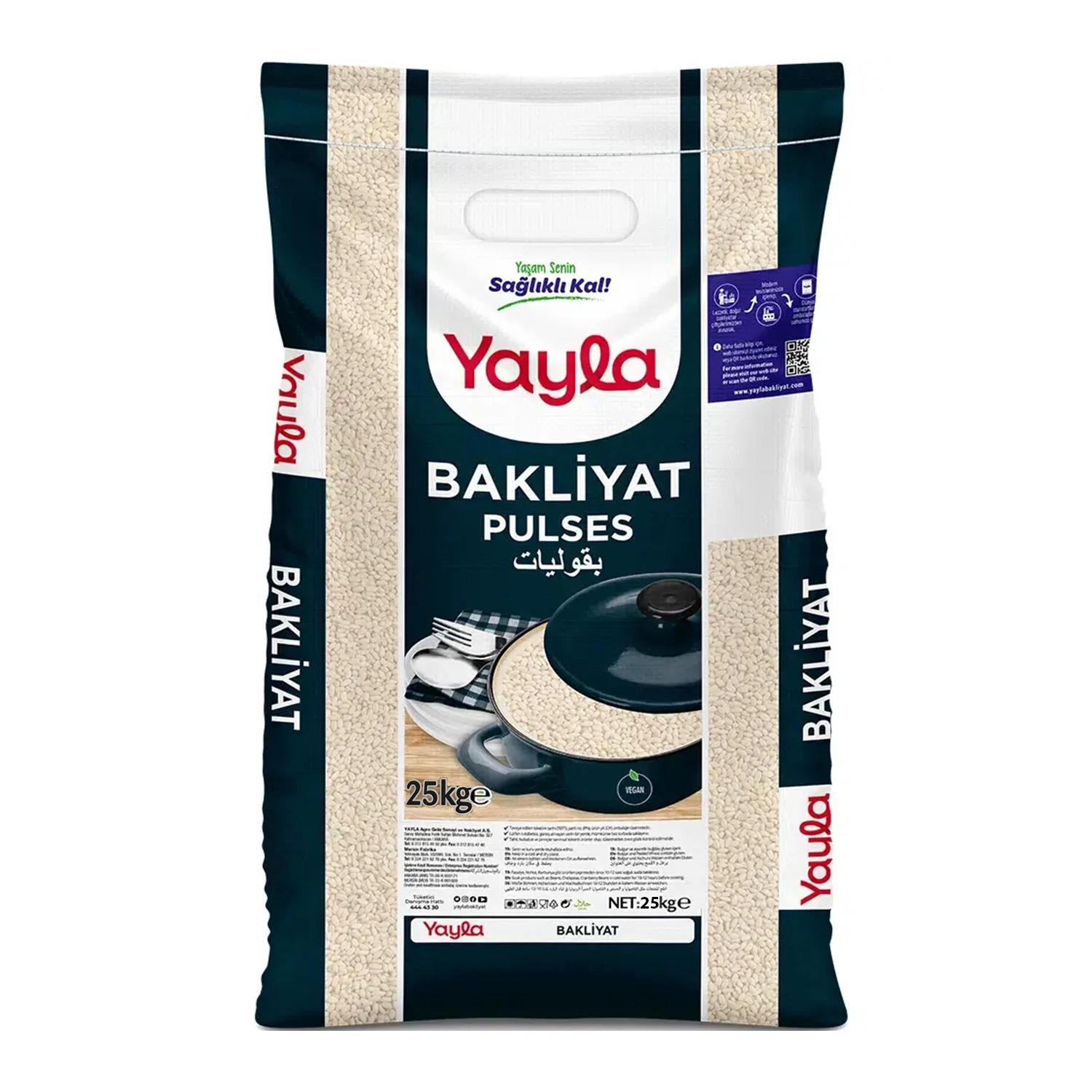 Yayla Çiğ Köftelik Bulgur 25 KG